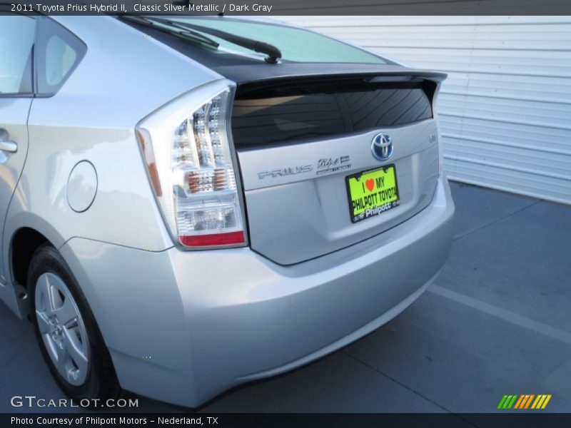 Classic Silver Metallic / Dark Gray 2011 Toyota Prius Hybrid II