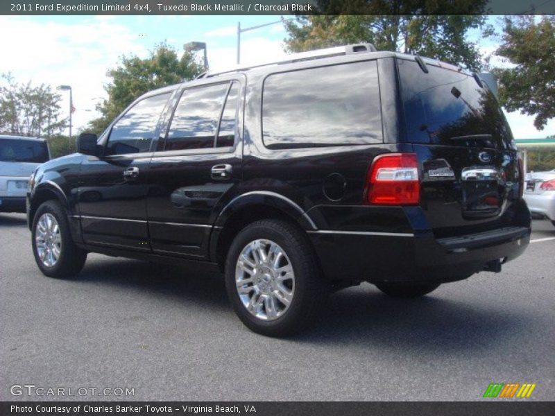 Tuxedo Black Metallic / Charcoal Black 2011 Ford Expedition Limited 4x4