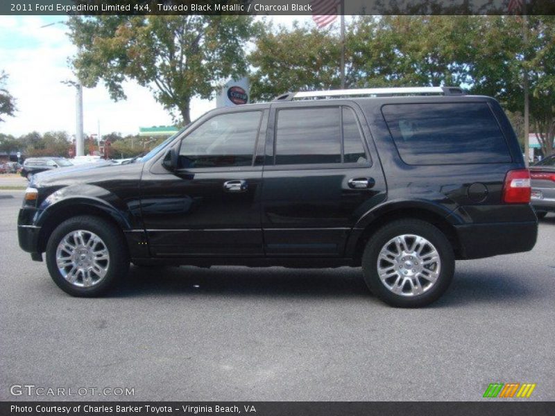 Tuxedo Black Metallic / Charcoal Black 2011 Ford Expedition Limited 4x4