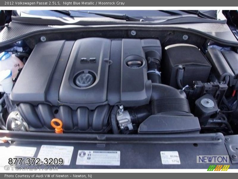 Night Blue Metallic / Moonrock Gray 2012 Volkswagen Passat 2.5L S