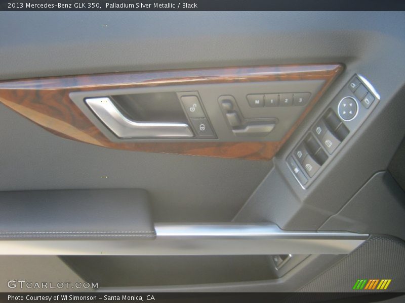 Palladium Silver Metallic / Black 2013 Mercedes-Benz GLK 350