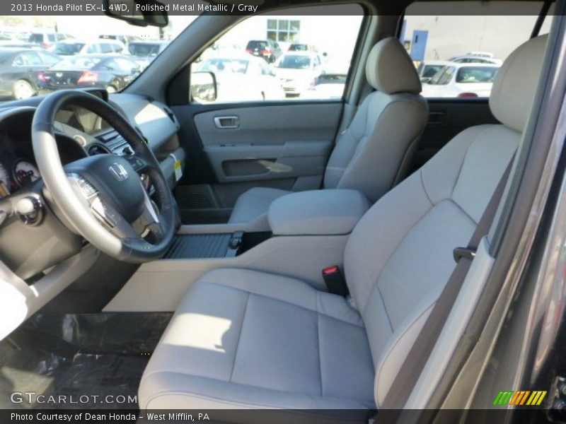  2013 Pilot EX-L 4WD Gray Interior