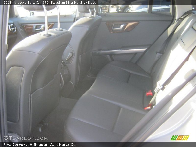 Palladium Silver Metallic / Black 2013 Mercedes-Benz GLK 350