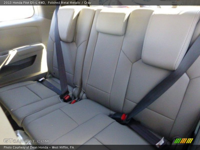 Rear Seat of 2013 Pilot EX-L 4WD