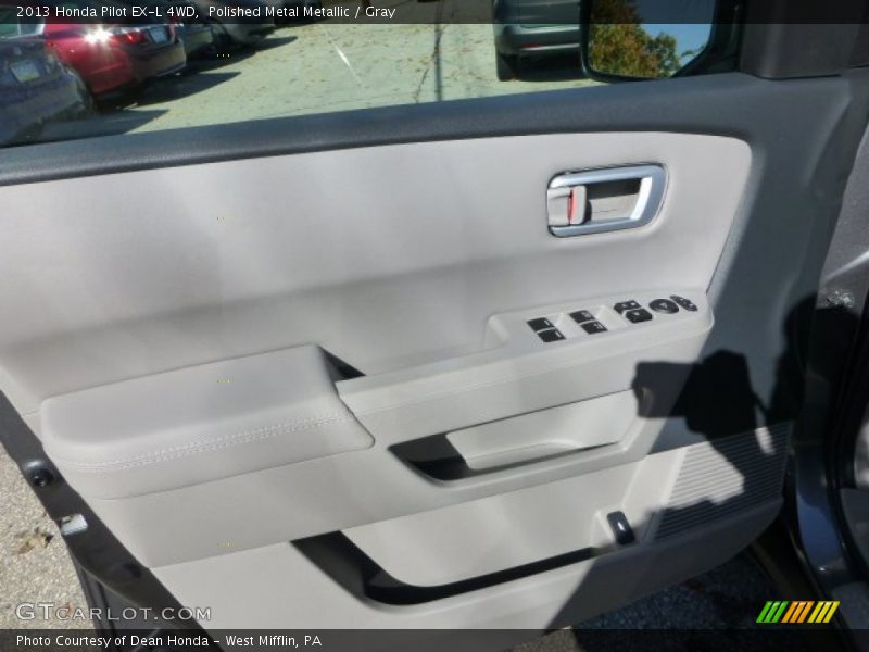 Polished Metal Metallic / Gray 2013 Honda Pilot EX-L 4WD