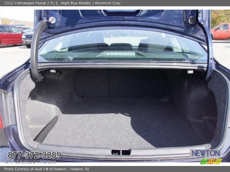 Night Blue Metallic / Moonrock Gray 2012 Volkswagen Passat 2.5L S