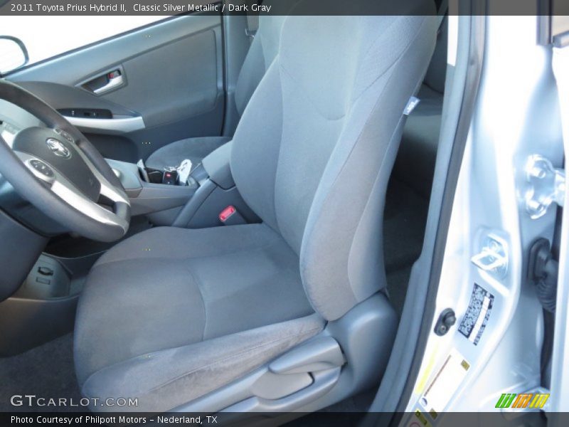 Classic Silver Metallic / Dark Gray 2011 Toyota Prius Hybrid II