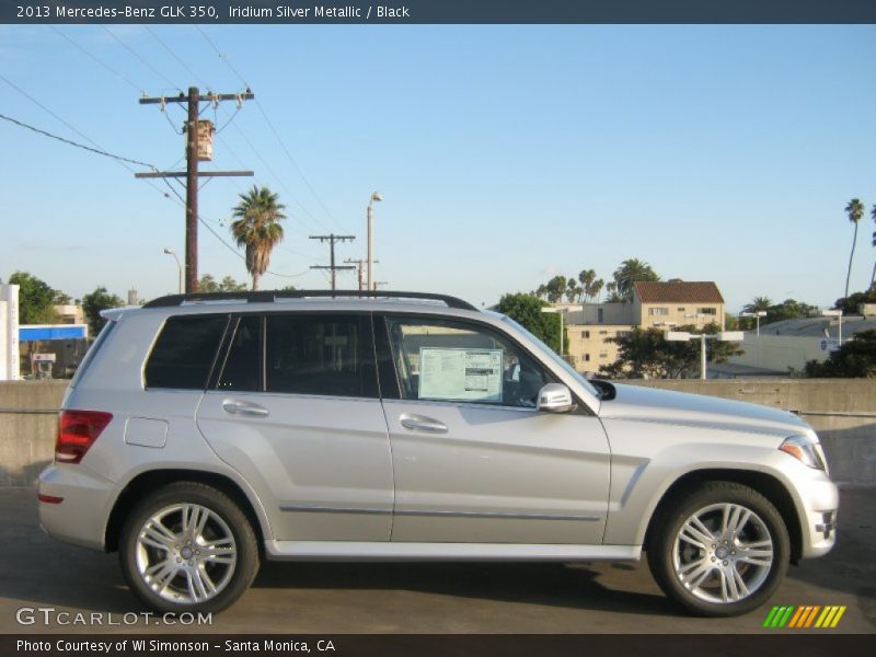 Iridium Silver Metallic / Black 2013 Mercedes-Benz GLK 350