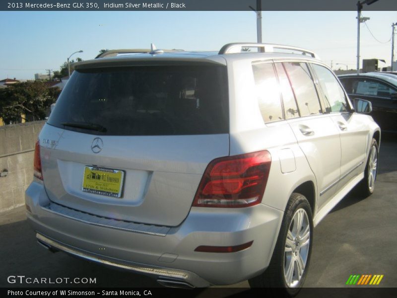 Iridium Silver Metallic / Black 2013 Mercedes-Benz GLK 350