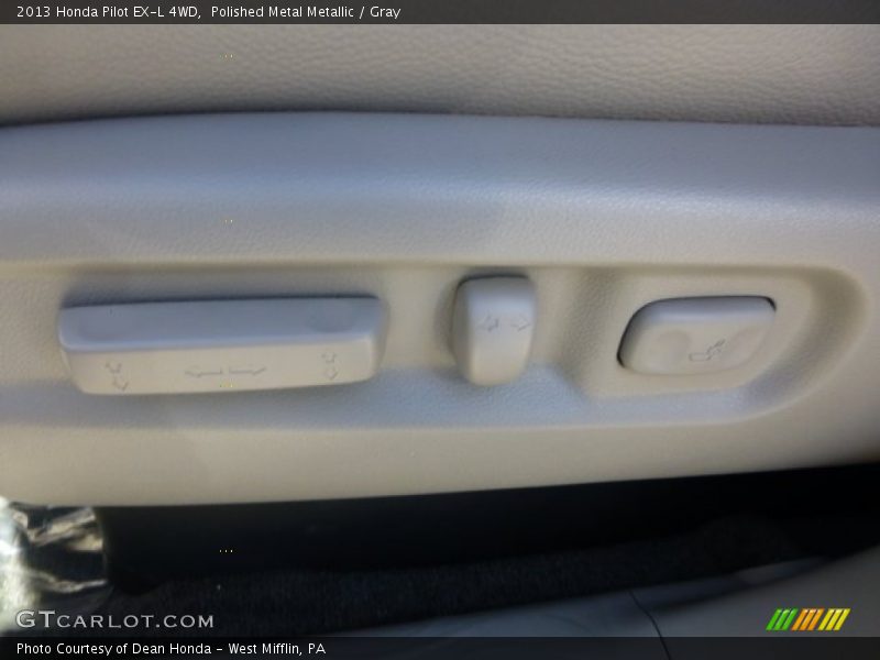 Polished Metal Metallic / Gray 2013 Honda Pilot EX-L 4WD
