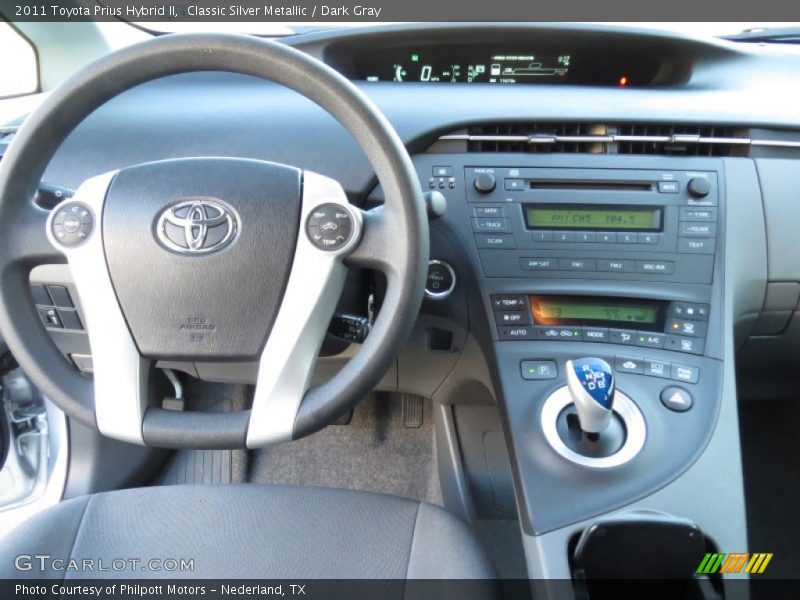 Classic Silver Metallic / Dark Gray 2011 Toyota Prius Hybrid II