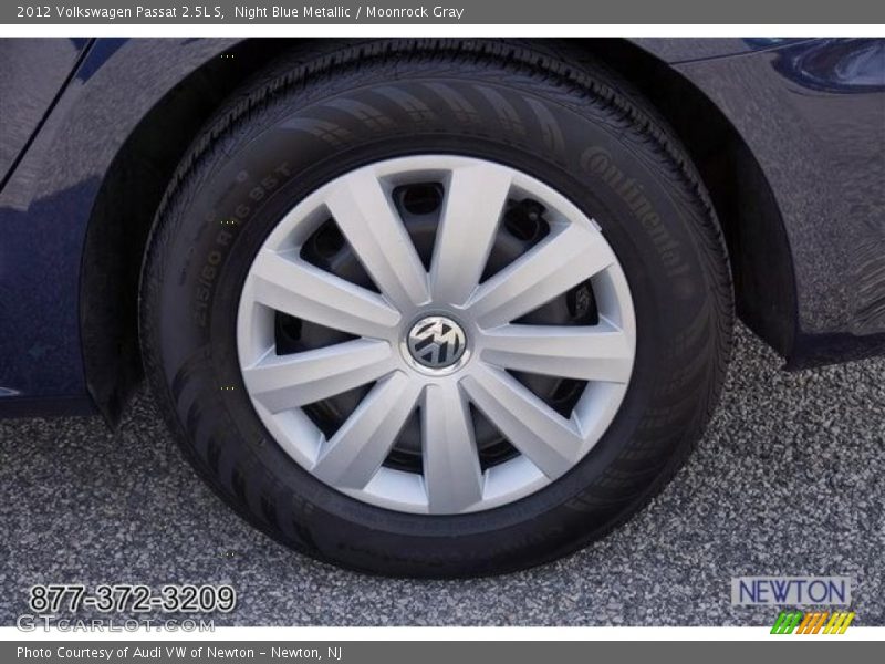 Night Blue Metallic / Moonrock Gray 2012 Volkswagen Passat 2.5L S