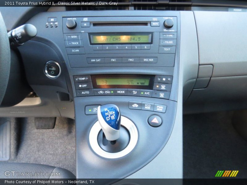 Classic Silver Metallic / Dark Gray 2011 Toyota Prius Hybrid II