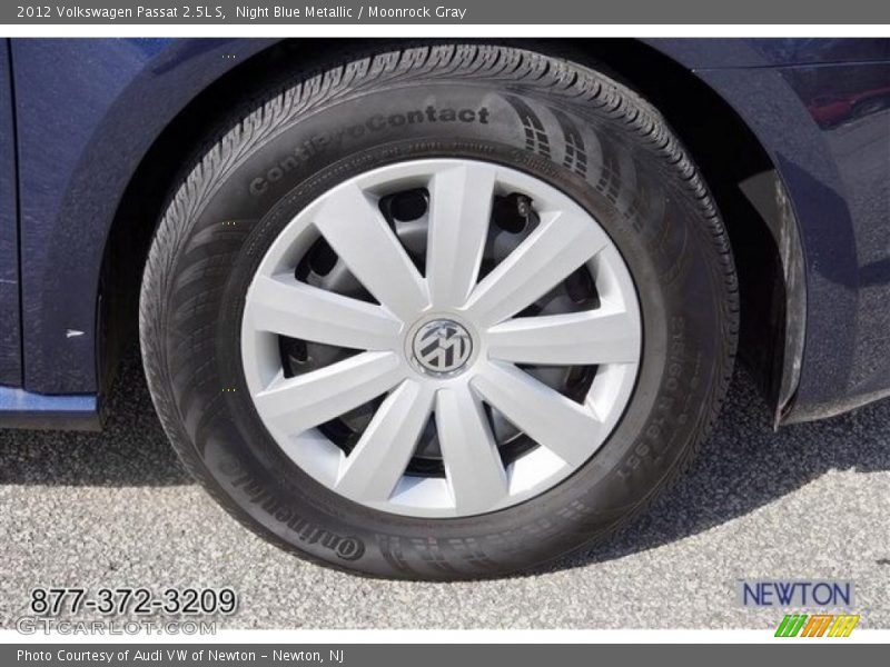 Night Blue Metallic / Moonrock Gray 2012 Volkswagen Passat 2.5L S