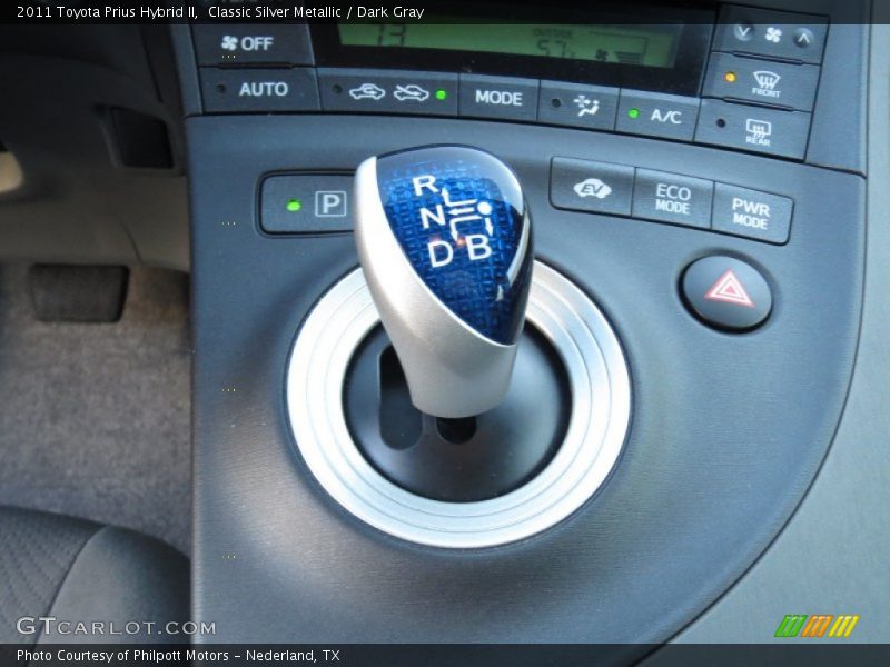 Classic Silver Metallic / Dark Gray 2011 Toyota Prius Hybrid II