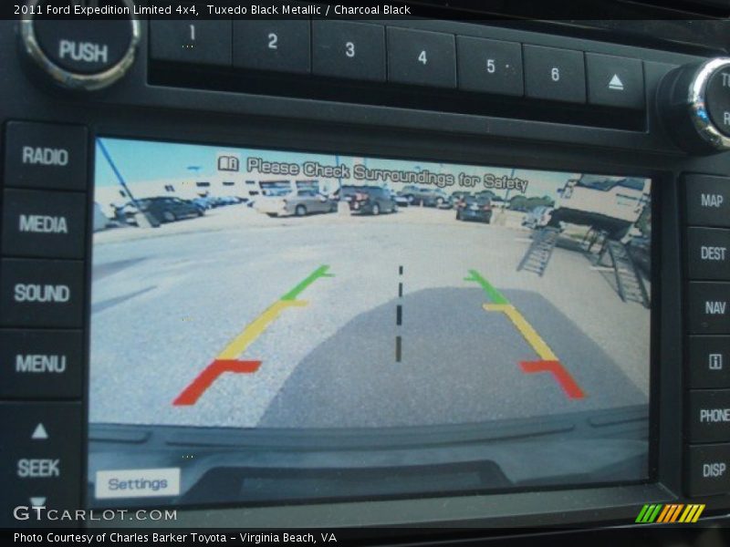 Tuxedo Black Metallic / Charcoal Black 2011 Ford Expedition Limited 4x4