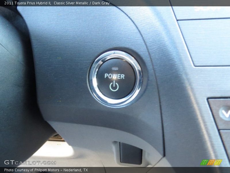 Classic Silver Metallic / Dark Gray 2011 Toyota Prius Hybrid II
