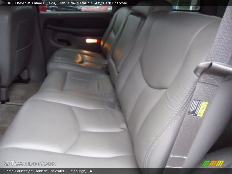 Dark Gray Metallic / Gray/Dark Charcoal 2003 Chevrolet Tahoe LT 4x4