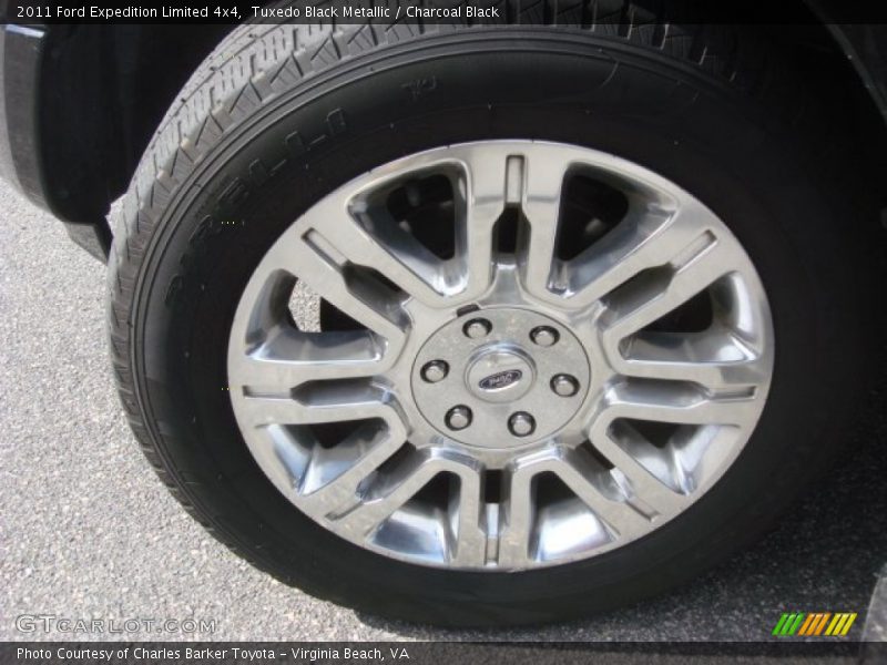 Tuxedo Black Metallic / Charcoal Black 2011 Ford Expedition Limited 4x4