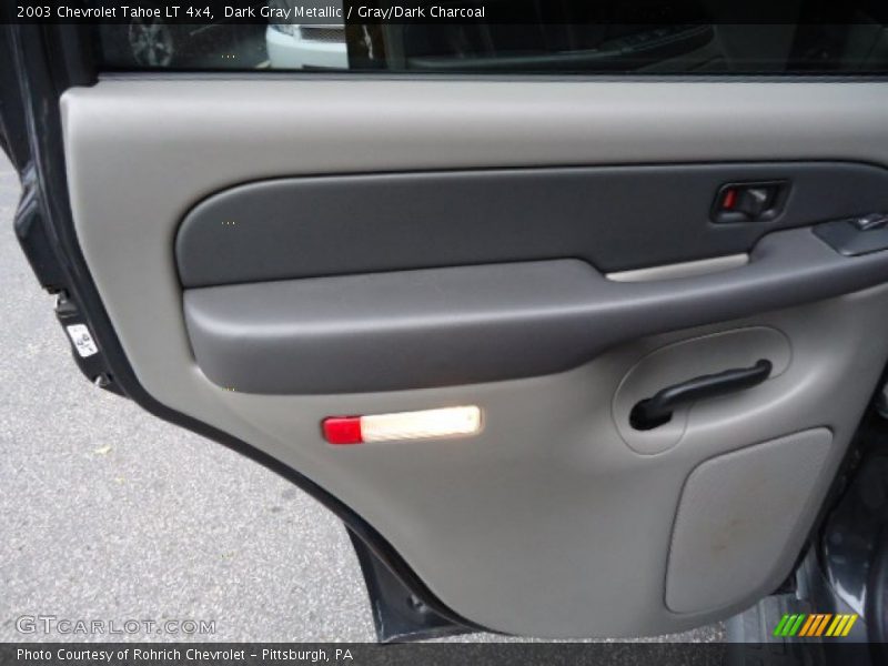 Dark Gray Metallic / Gray/Dark Charcoal 2003 Chevrolet Tahoe LT 4x4