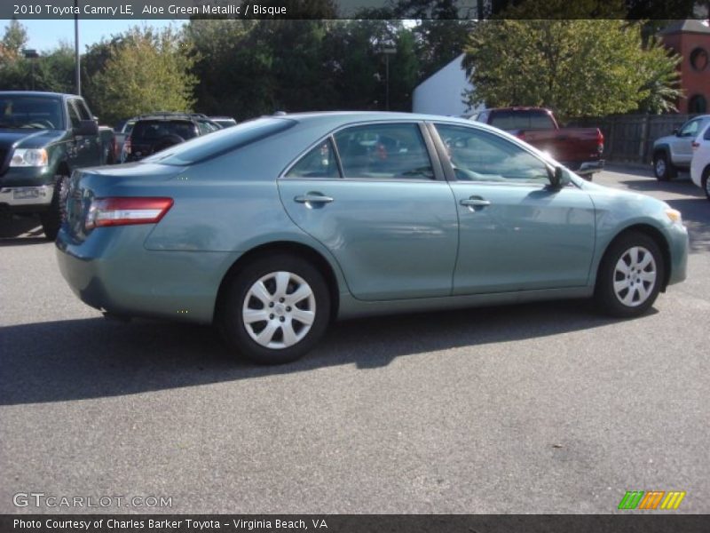 Aloe Green Metallic / Bisque 2010 Toyota Camry LE