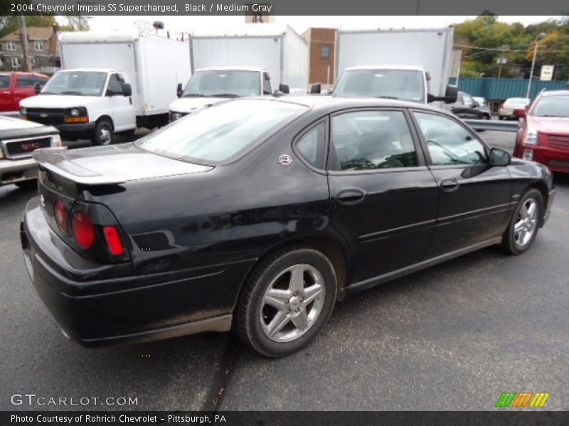 Black / Medium Gray 2004 Chevrolet Impala SS Supercharged