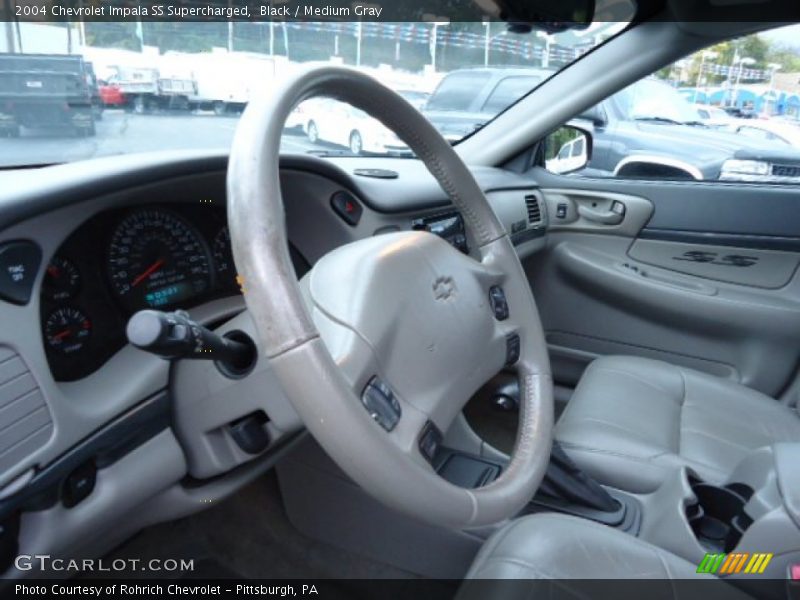 Black / Medium Gray 2004 Chevrolet Impala SS Supercharged
