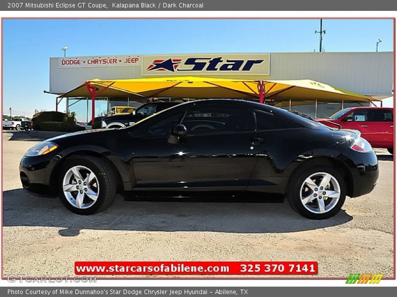 Kalapana Black / Dark Charcoal 2007 Mitsubishi Eclipse GT Coupe