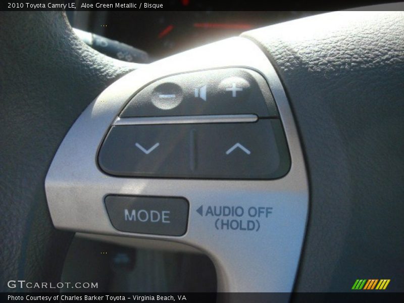 Aloe Green Metallic / Bisque 2010 Toyota Camry LE