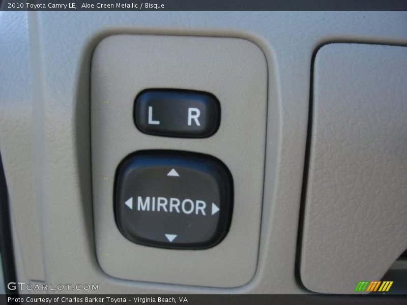 Aloe Green Metallic / Bisque 2010 Toyota Camry LE
