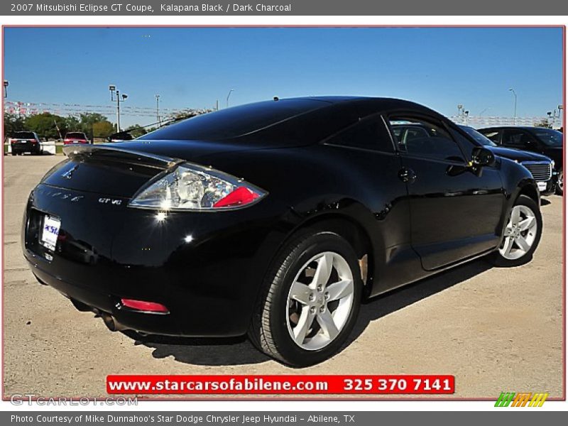 Kalapana Black / Dark Charcoal 2007 Mitsubishi Eclipse GT Coupe