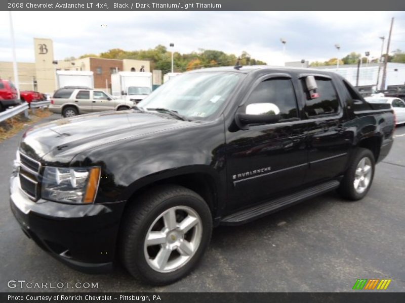 Front 3/4 View of 2008 Avalanche LT 4x4