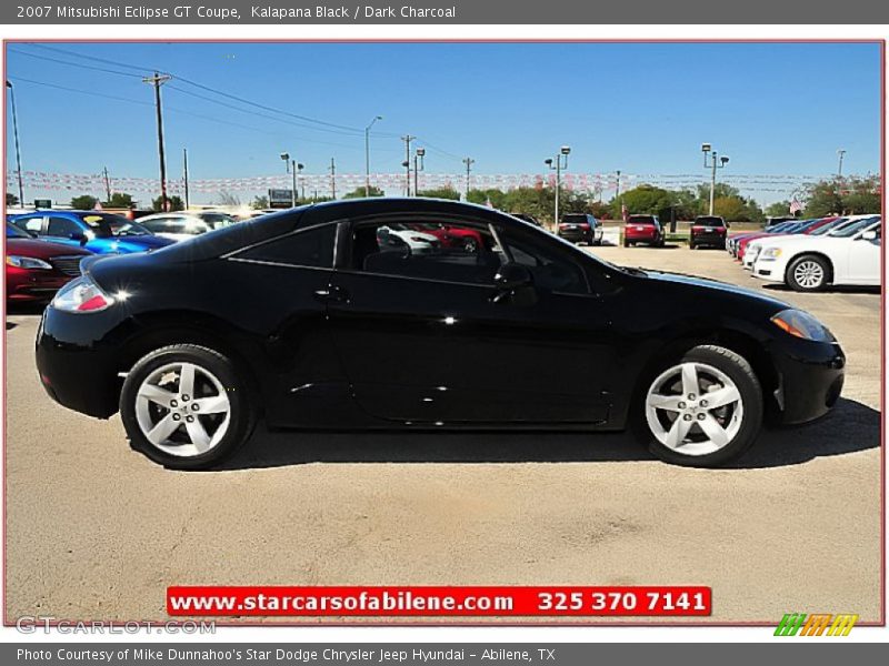Kalapana Black / Dark Charcoal 2007 Mitsubishi Eclipse GT Coupe