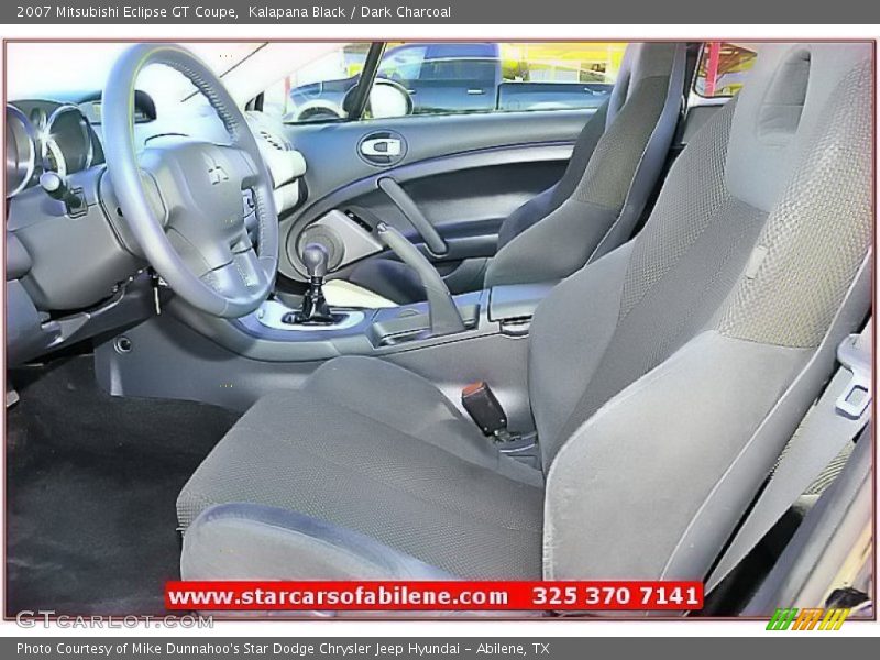 Kalapana Black / Dark Charcoal 2007 Mitsubishi Eclipse GT Coupe