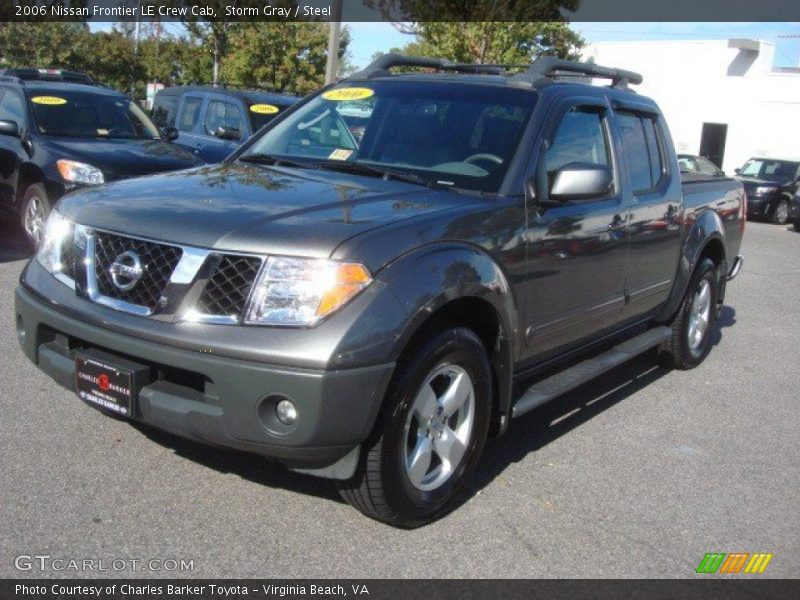 Storm Gray / Steel 2006 Nissan Frontier LE Crew Cab