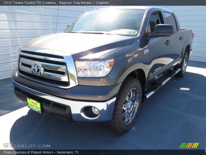 Magnetic Gray Metallic / Graphite 2013 Toyota Tundra TSS CrewMax