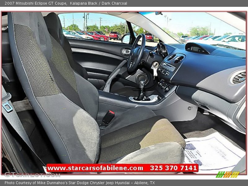 Kalapana Black / Dark Charcoal 2007 Mitsubishi Eclipse GT Coupe