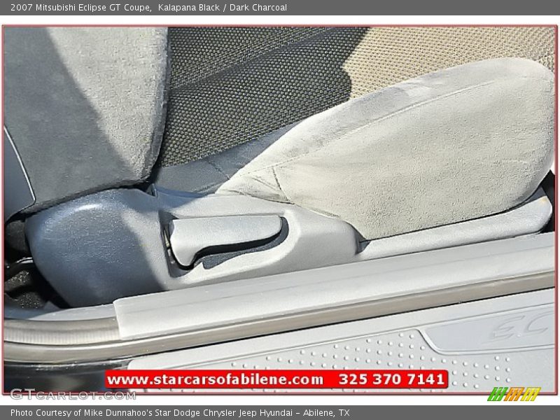 Kalapana Black / Dark Charcoal 2007 Mitsubishi Eclipse GT Coupe