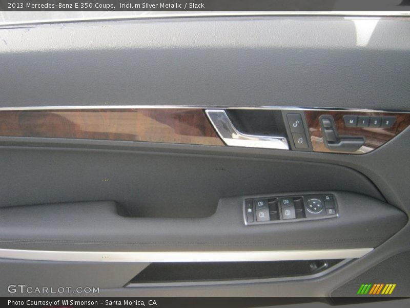 Iridium Silver Metallic / Black 2013 Mercedes-Benz E 350 Coupe