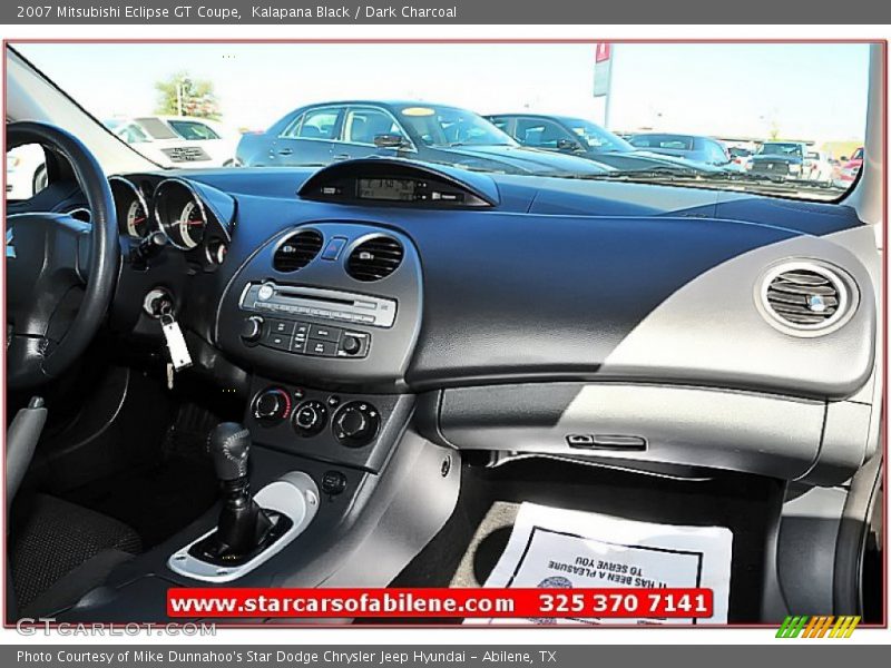 Kalapana Black / Dark Charcoal 2007 Mitsubishi Eclipse GT Coupe