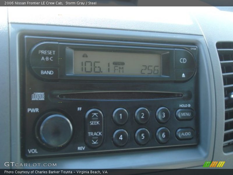 Storm Gray / Steel 2006 Nissan Frontier LE Crew Cab