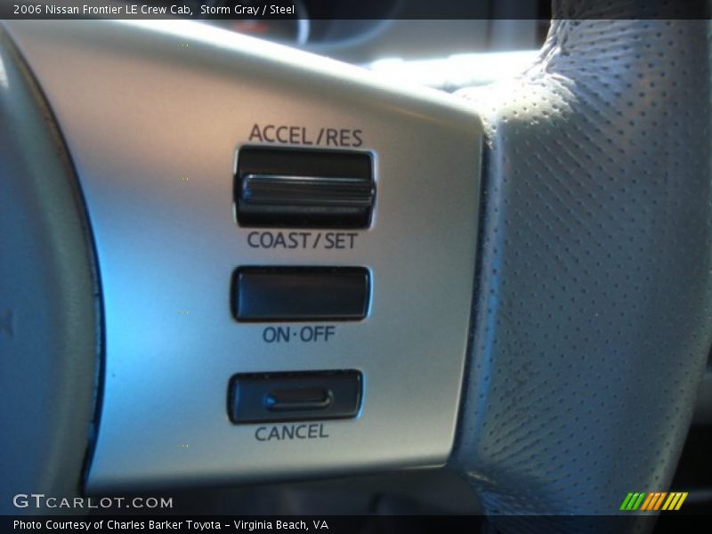 Storm Gray / Steel 2006 Nissan Frontier LE Crew Cab