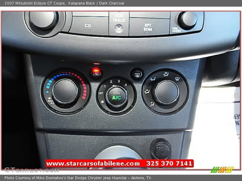 Kalapana Black / Dark Charcoal 2007 Mitsubishi Eclipse GT Coupe