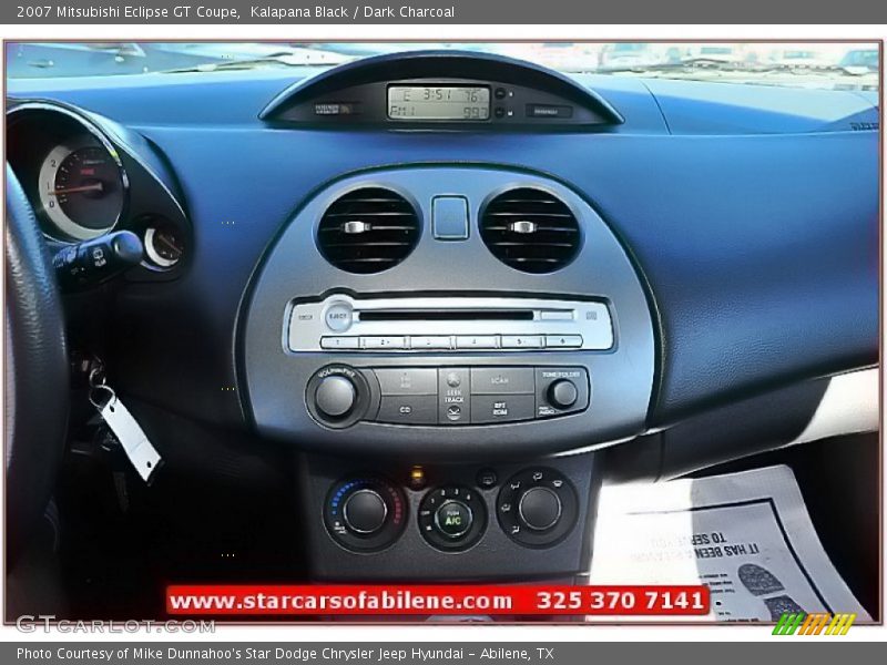 Kalapana Black / Dark Charcoal 2007 Mitsubishi Eclipse GT Coupe