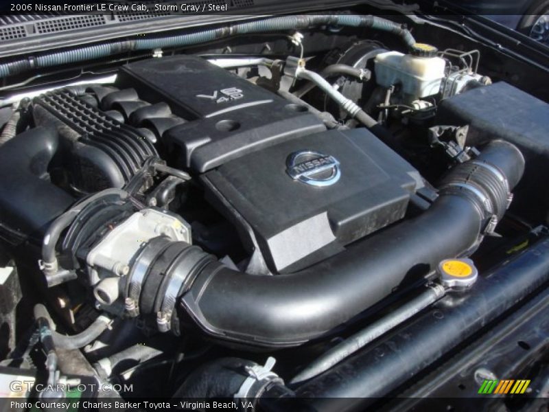 Storm Gray / Steel 2006 Nissan Frontier LE Crew Cab