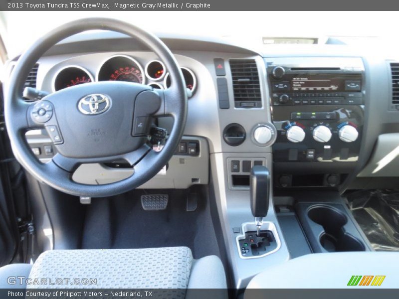 Magnetic Gray Metallic / Graphite 2013 Toyota Tundra TSS CrewMax