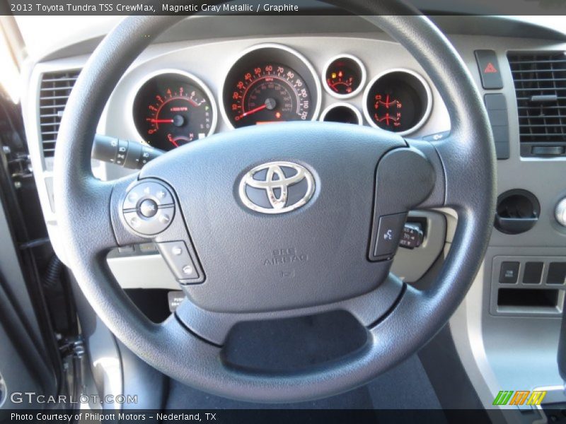 Magnetic Gray Metallic / Graphite 2013 Toyota Tundra TSS CrewMax