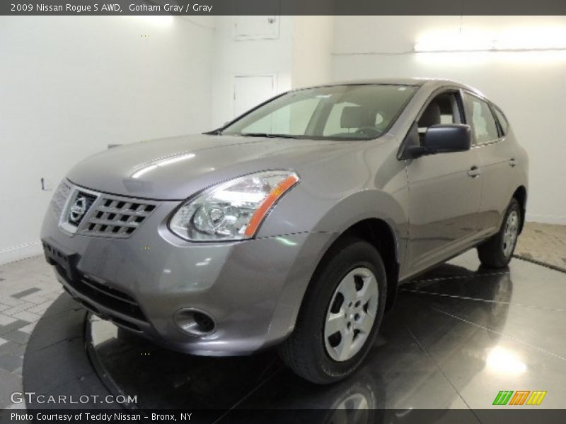 Gotham Gray / Gray 2009 Nissan Rogue S AWD
