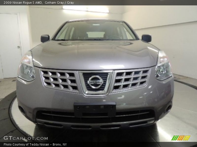 Gotham Gray / Gray 2009 Nissan Rogue S AWD