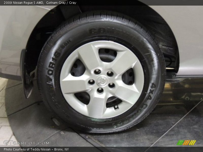 Gotham Gray / Gray 2009 Nissan Rogue S AWD